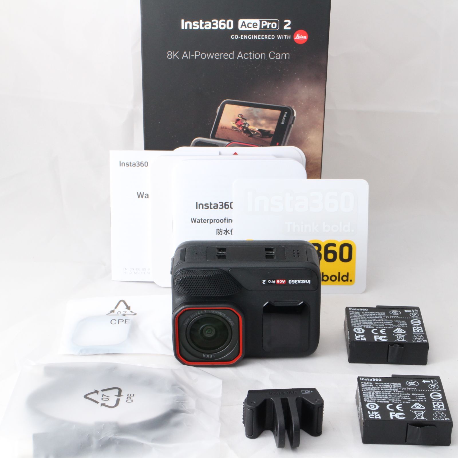 Insta360 Ace Pro2 デュアルバッテリーキット 4200