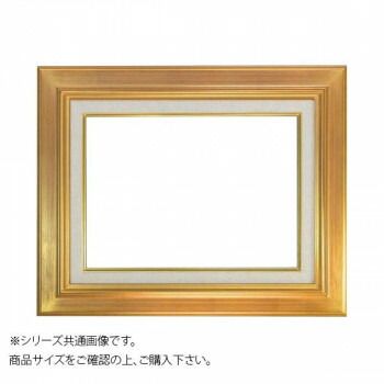 モスグリーンとゴールドの木製油彩額縁 サイズF8 箱付き 日本製 美品