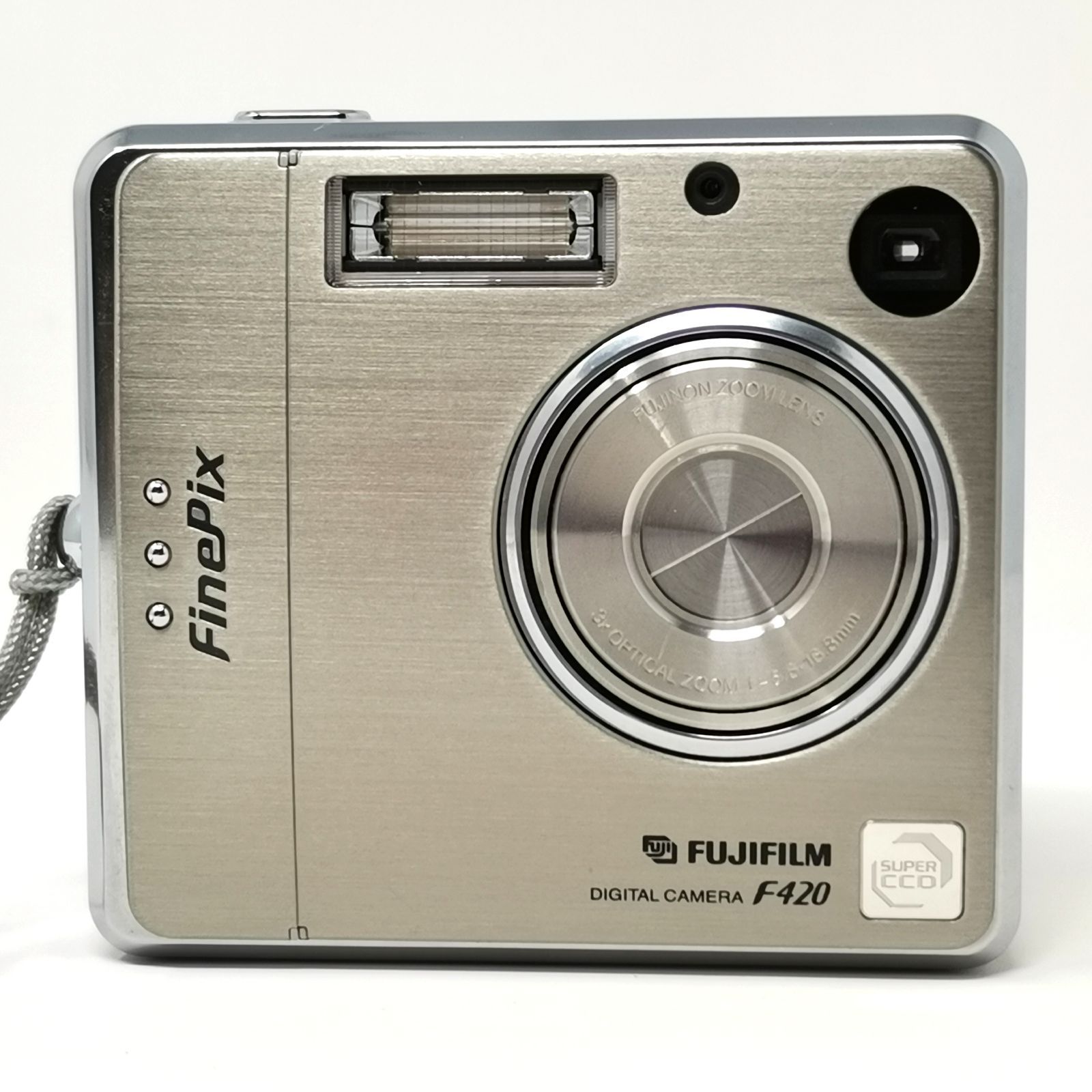 フジフィルム finepix F420 デジタルカメラ デジカメ シルバー