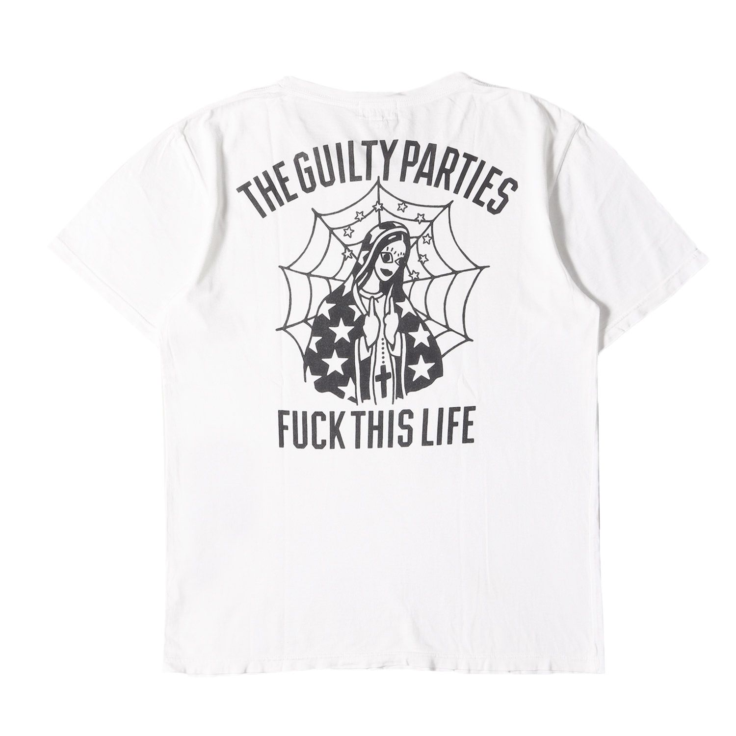 WACKO MARIA ワコマリア Tシャツ サイズ:L / FUCK マリア クルーネック 