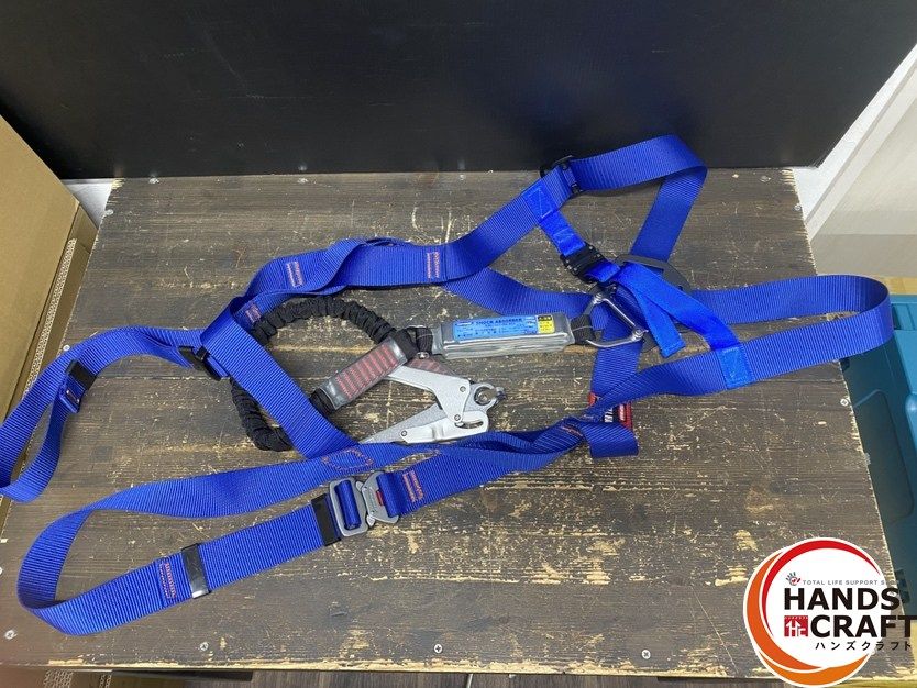 ● TSUYORON ツヨロン TH-510 ライトハーネス フルハーネス型 墜落制止用器具 ランヤード1本付 使用 質量 100kgまで Lサイズ