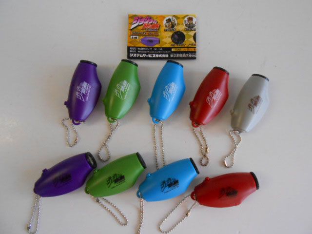 日本全国送料無料商品 特集 ♯Kwt12ETジョジョの奇妙な冒険ライトアップキーチェーンフル9種 アニメ+ゲーム