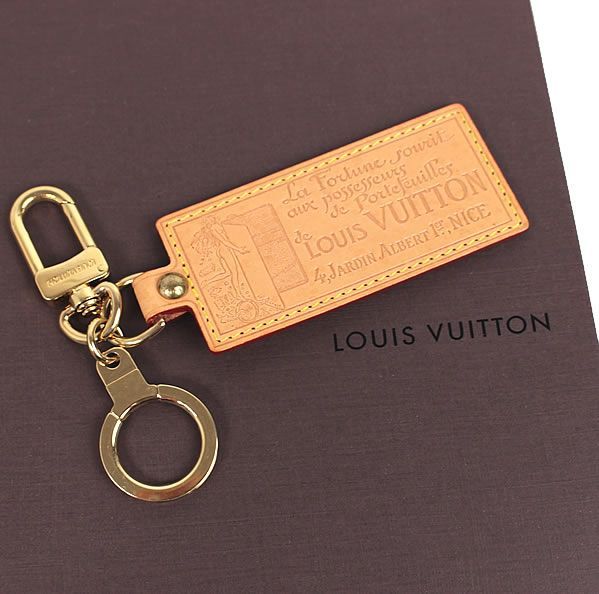 ルイヴィトン キーホルダー キーリング 美品 ロゴ チャーム LV p977