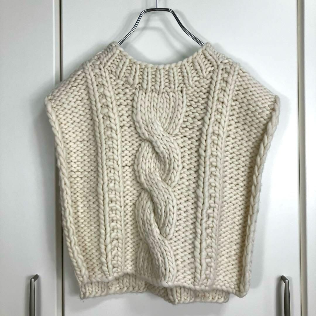 Oblada オブラダ CARROLL VEST サイズ F オフホワイト