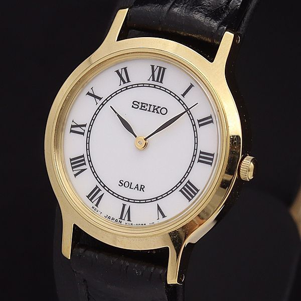 SEIKO セイコー 腕時計 ソーラー 稼働品 V115（稼働 良品