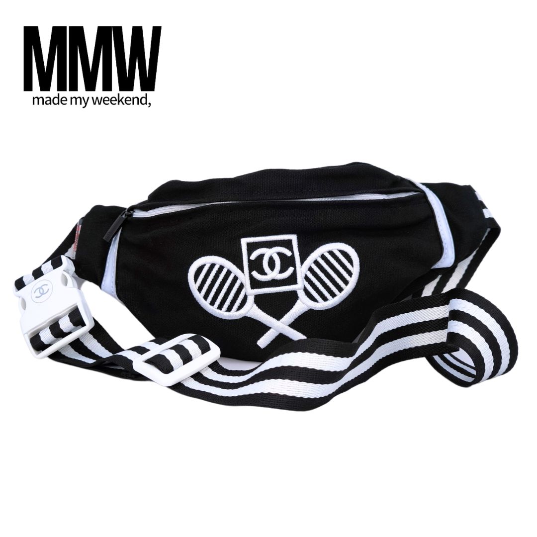 シャネル　CHANEL ボディバッグ　ウエストポーチ　ココマーク　ノベルティ 新品同様】CHANEL シャネル ココマーク ウエストバッグ