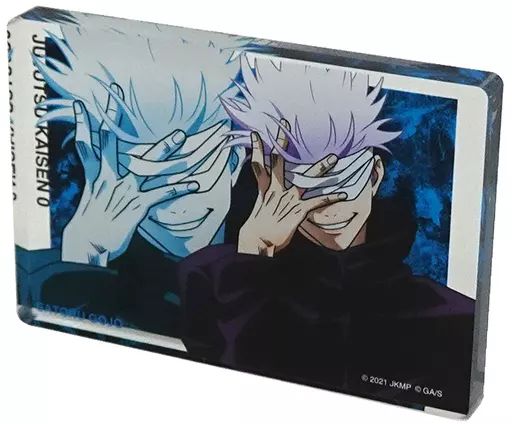 未開封新品★呪術廻戦0 大交流展 五条悟 シネマスコープ メガ アクリルスタンド 呪術廻戦0 大交流展 五条悟 アクリルブロック 中古】アクリルスタンド