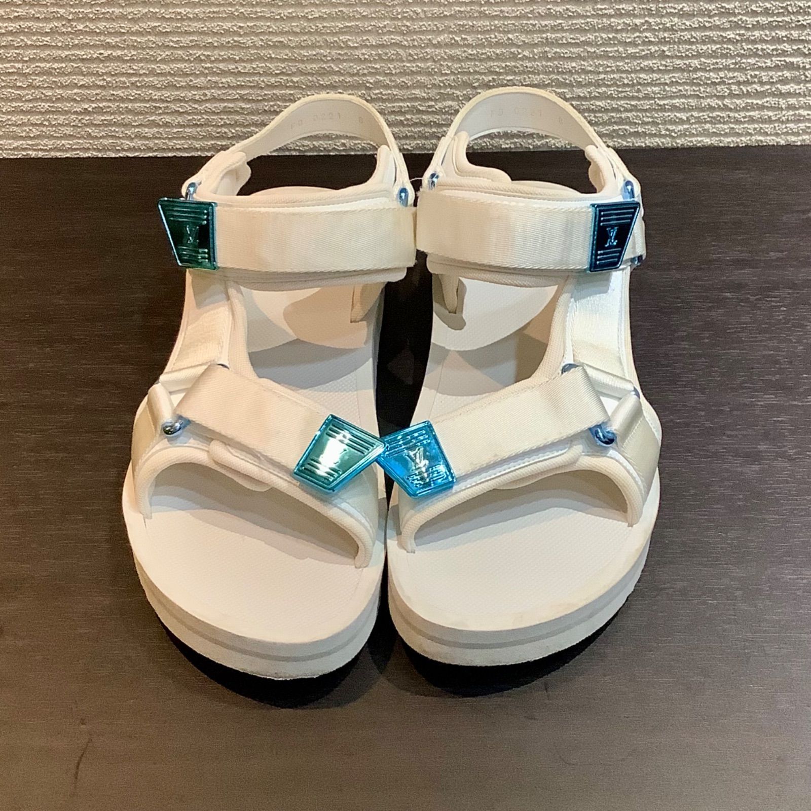 Louis Vuitton ルイヴィトン パナマライン　サンダル　サイズ8 LOUIS VUITTON ルイヴィトン 22AW PANAMA SANDAL 1AA4FV パナマ