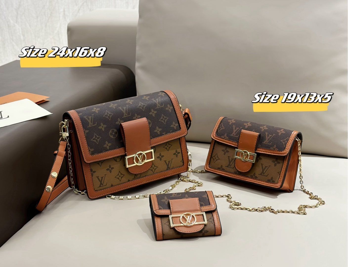 今日 2025 ニューイヤーセットバッグ 大 中 小の3点セット 超 なセット -MM輸入