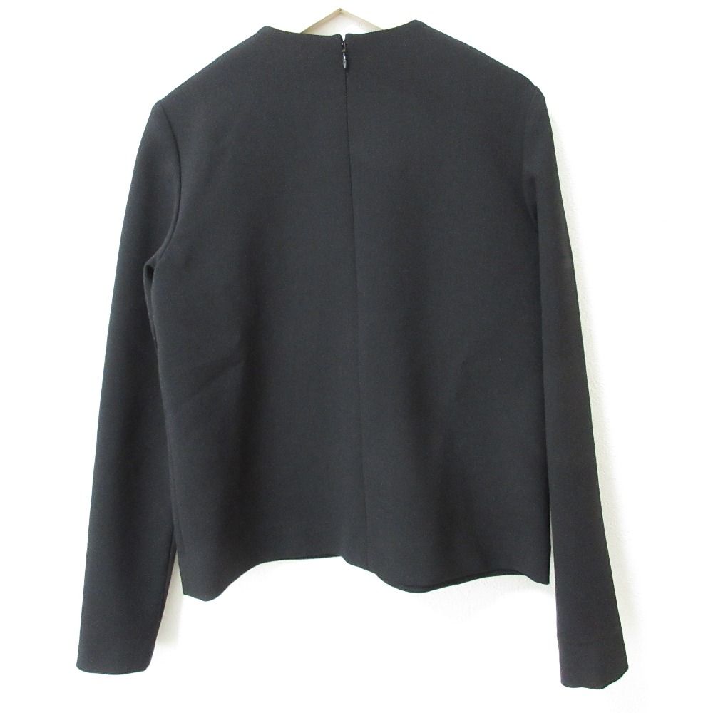 美品 YOKO CHAN ヨーコチャン Front Gathered Blouse ストレッチ 
