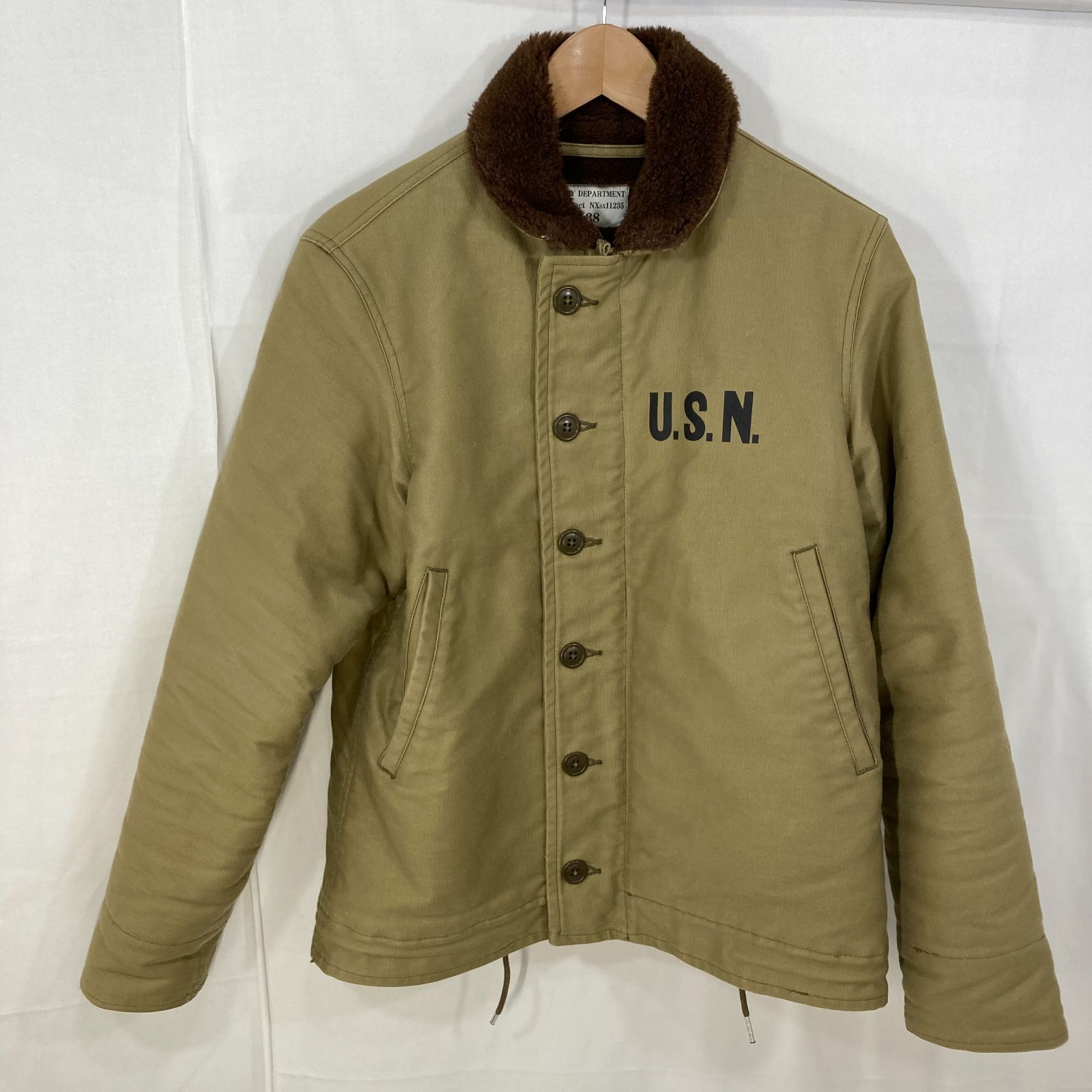 The REAL McCOY'S ザリアルマッコイズ N-1 デッキジャケット サイズ38