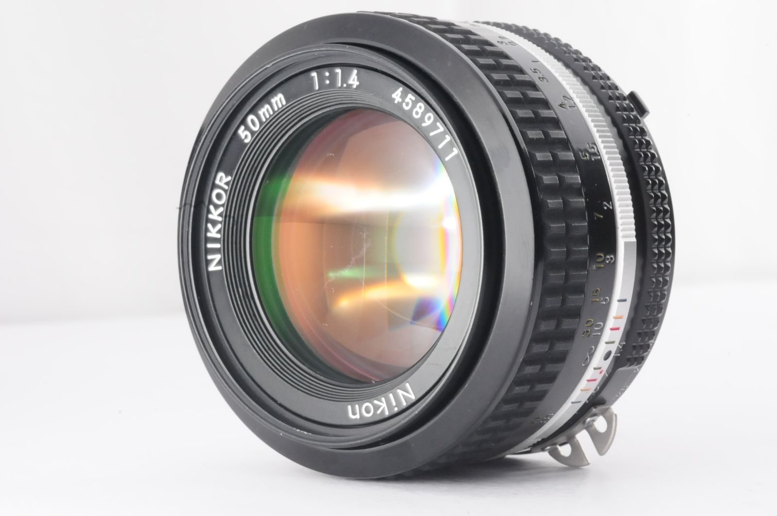 ニコン Nikon Ai NIKKOR 50mm F1.4 1 1.4 MF マニュアル カメラレンズ 4589711