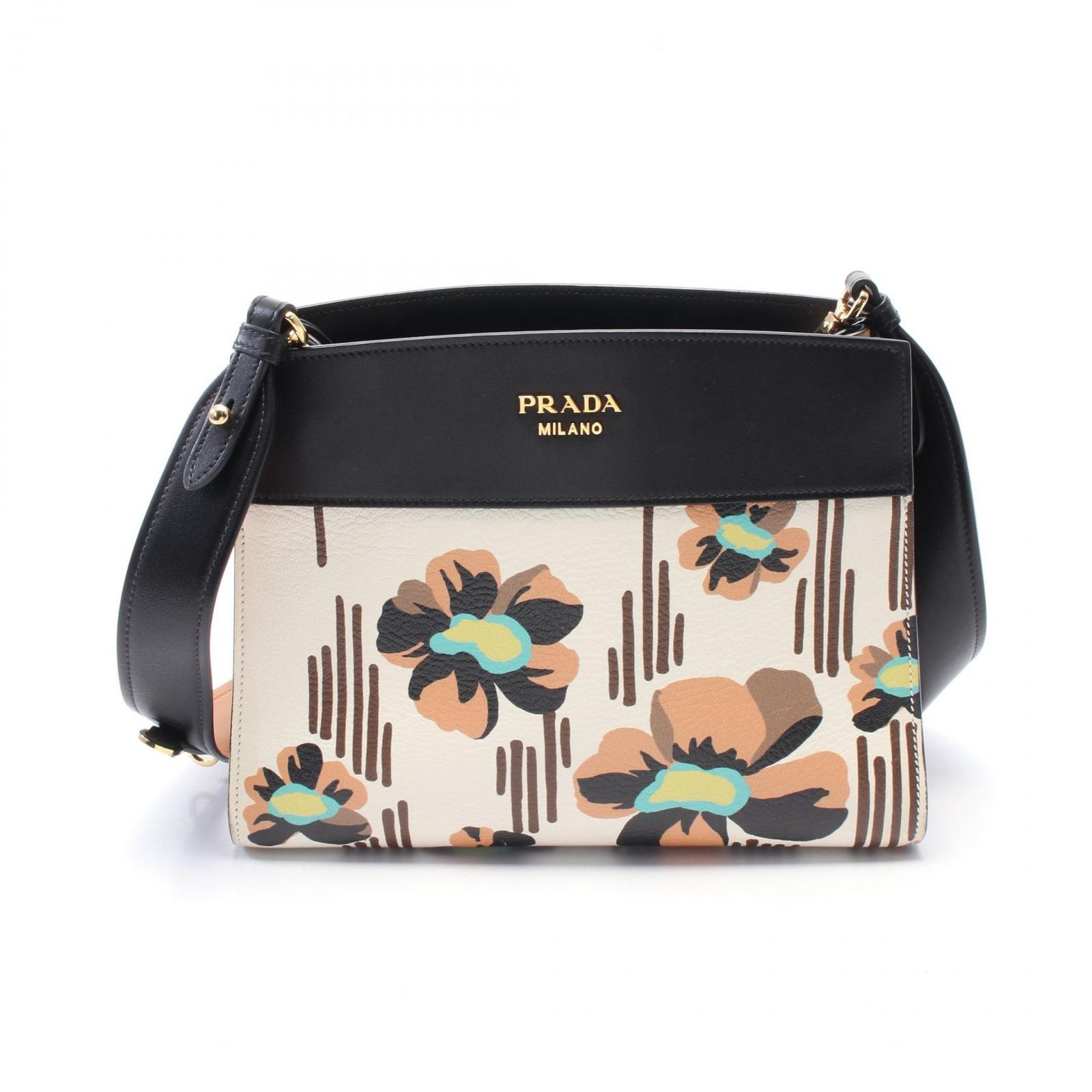 PRADA プラダ ビブリオテーク ショルダーバッグ