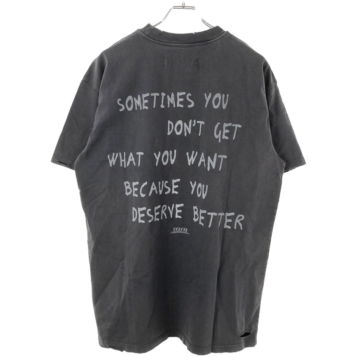 KKKKKK ケーケーケーケーケーケー 23AW Vintage BYDB Tee ウォッシュド 