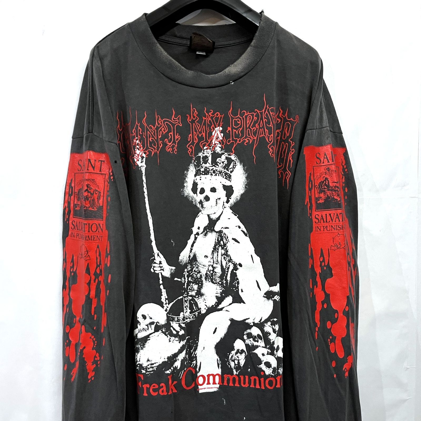希少】SAINT Mxxxxxx セントマイケル ロンT Tシャツ L SAINT Mxxxxxx｜セントマイケル LS TEE_SAINT IS A KISS セイントイズ