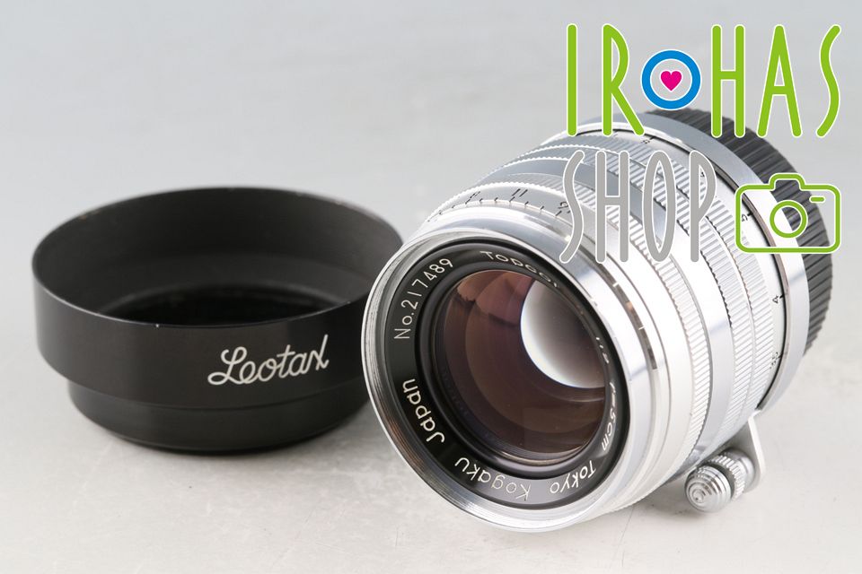 Tokyo Kogaku Topcor-S 50mm F|2 Lens for Leica L39 60675C2
