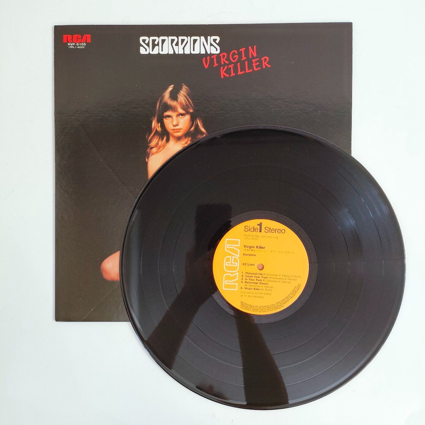 美品!SCORPIONS·LPレコード“VIRGIN KILLER” - 洋楽