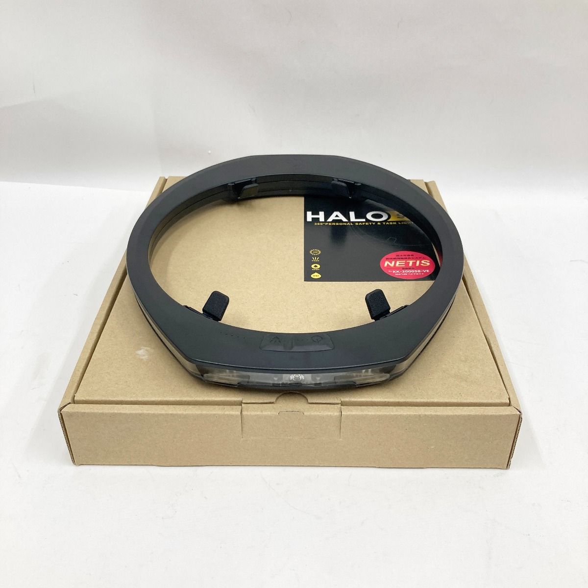 〇〇HALO SL ヘルメット用 LED マルチワークライト 全周型 ヘッドライト スタンダードセット KK-200058-VE