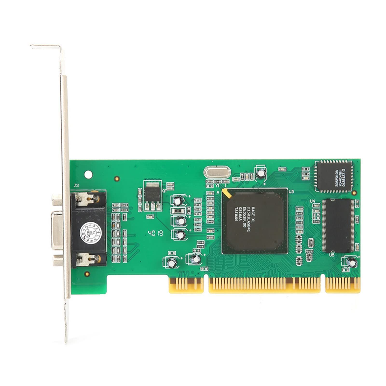 【数量限定】PCI PCI 32Bit VGAグラフィックカード 8MB ビデオカード ビデオカード デスクトップコンピュータ用マルチディスプレイ グラフィックスカード XL Rage アクセサリー ATI PCIビデオカード 