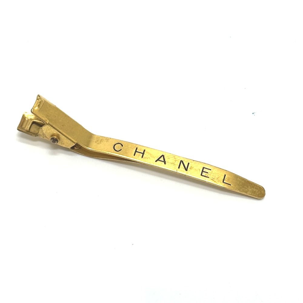 CHANEL シャネル バレッタ ヘアクリップ GP - メルカリ