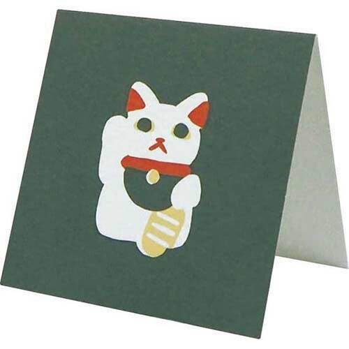(まとめ）#エルコミューン ミニカード goyururi ヒトコトカード manekineko GYR-083 【×50セット】