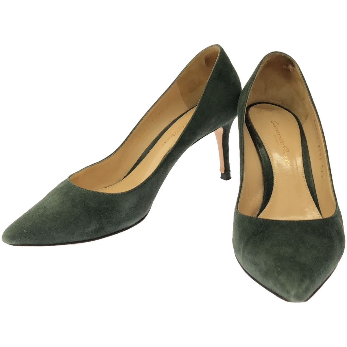 ジャンヴィトロッシ パンプス 37 Gianvito Rossi ブラック ハイヒール