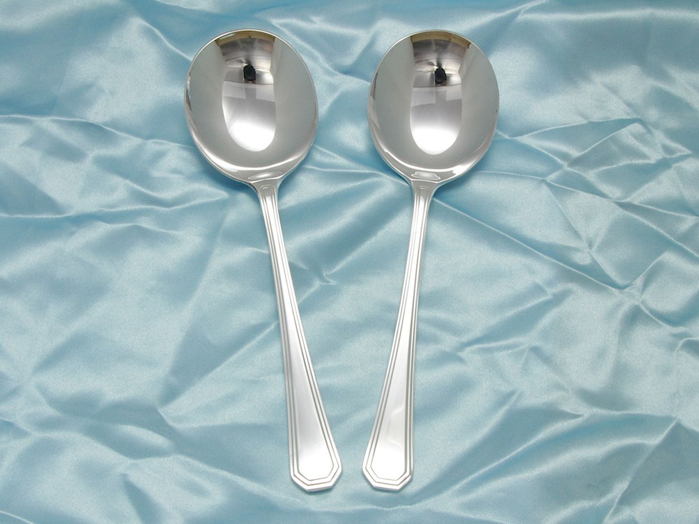 英国製 スープスプーン/ブイヨンスプーン 6本 EPNS A1 シルバー