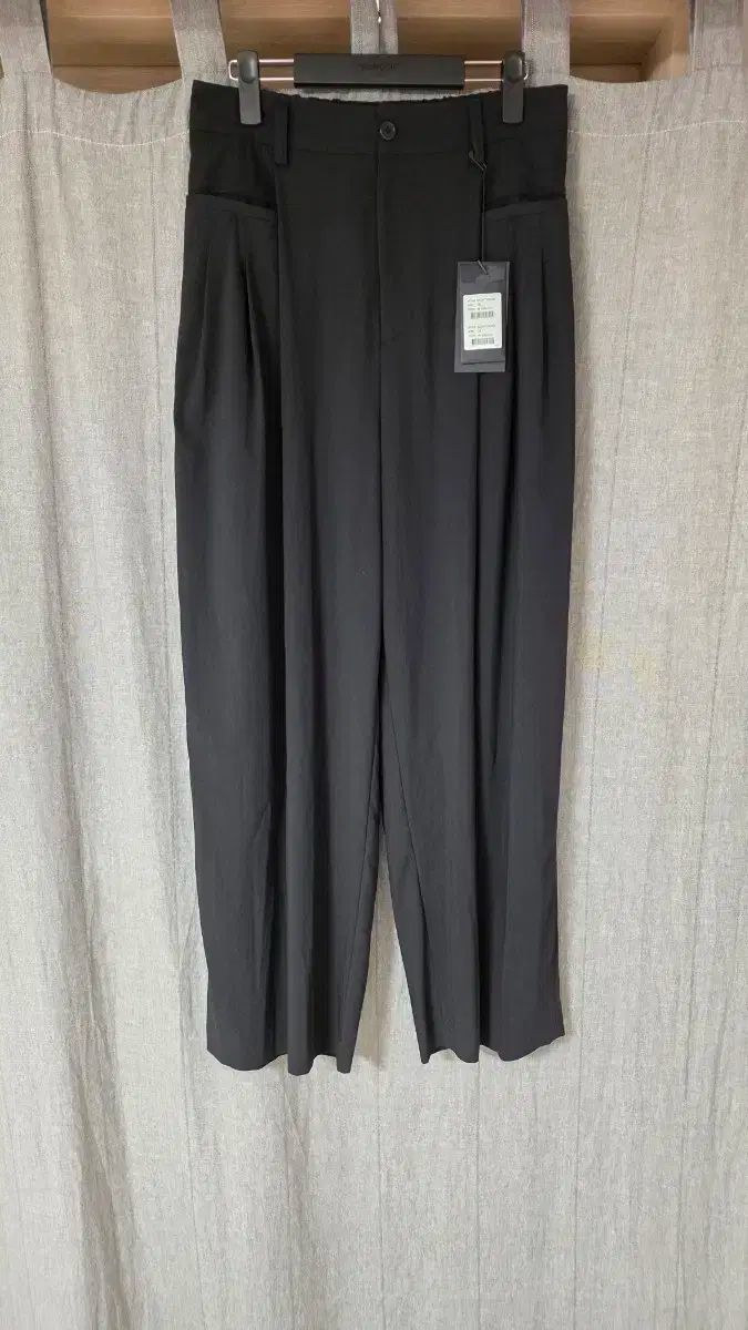 SONGZIO HOMME ソンジオ オム 25ss レベル ボリューム リネン パンツ 78