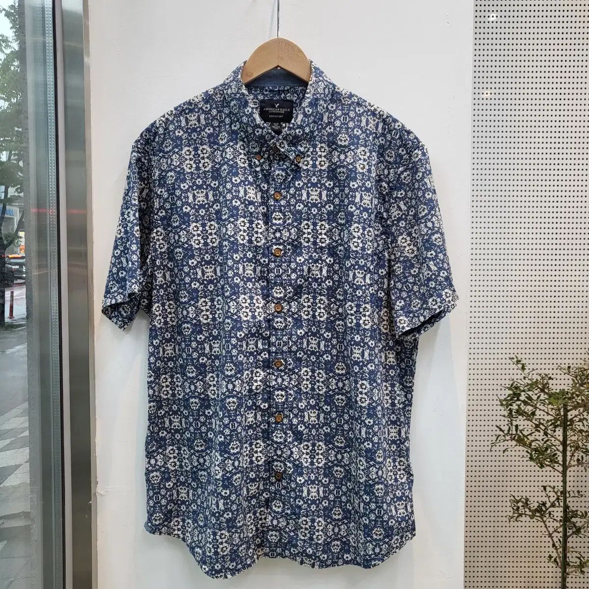 XL アメリカン イーグル 日本版 ハワイワン 半袖 シャツ