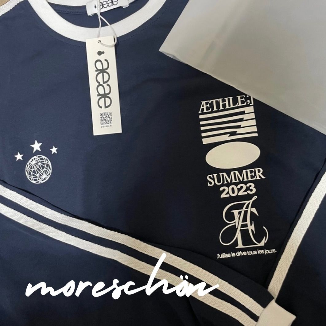 aeae 】ITZY yeji 着用 :) ATHLETE STRIPE L/S エーイーエーイー