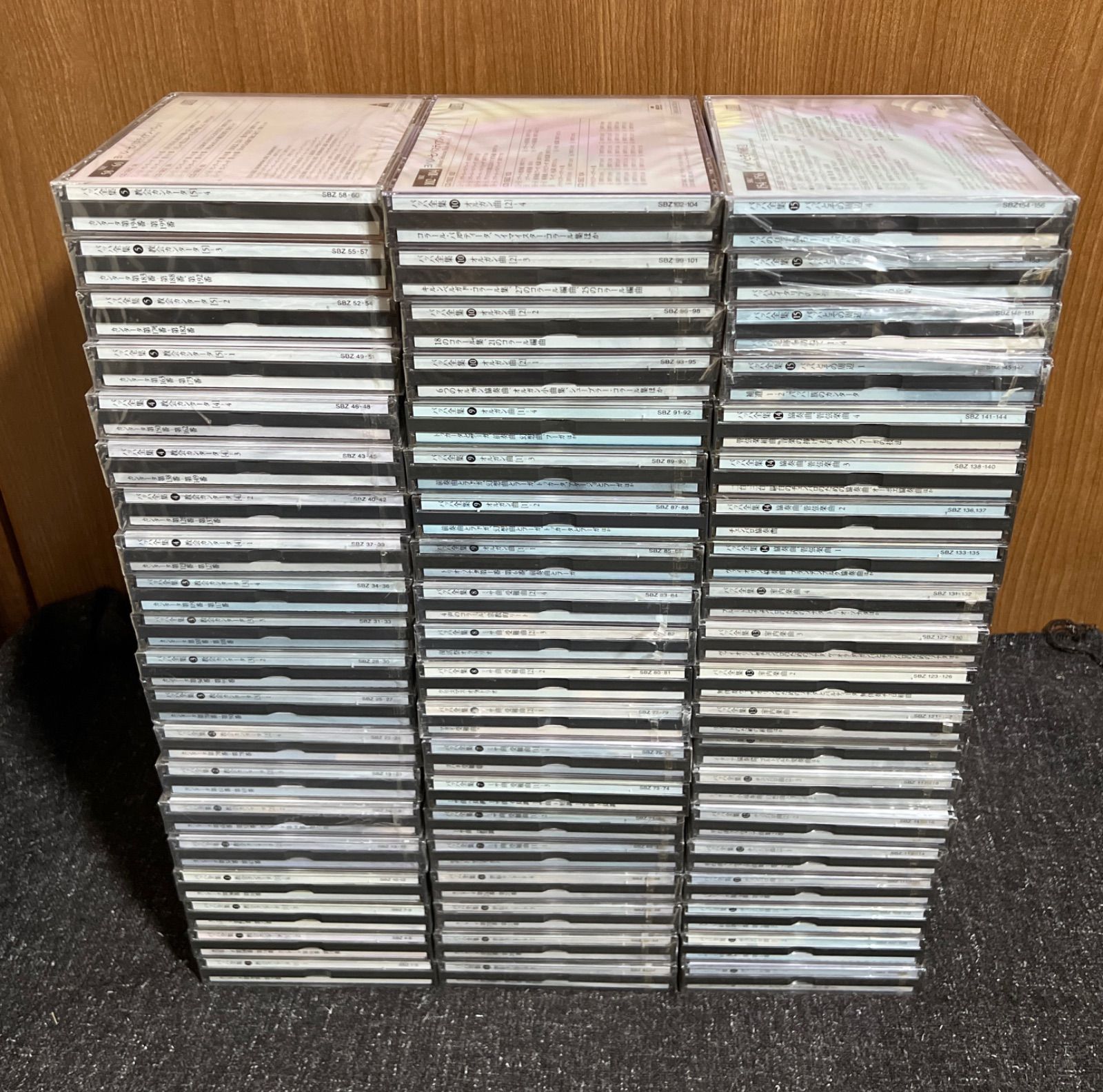 バッハ全集 全15巻セットまとめ売り 教会カンタータ/世俗