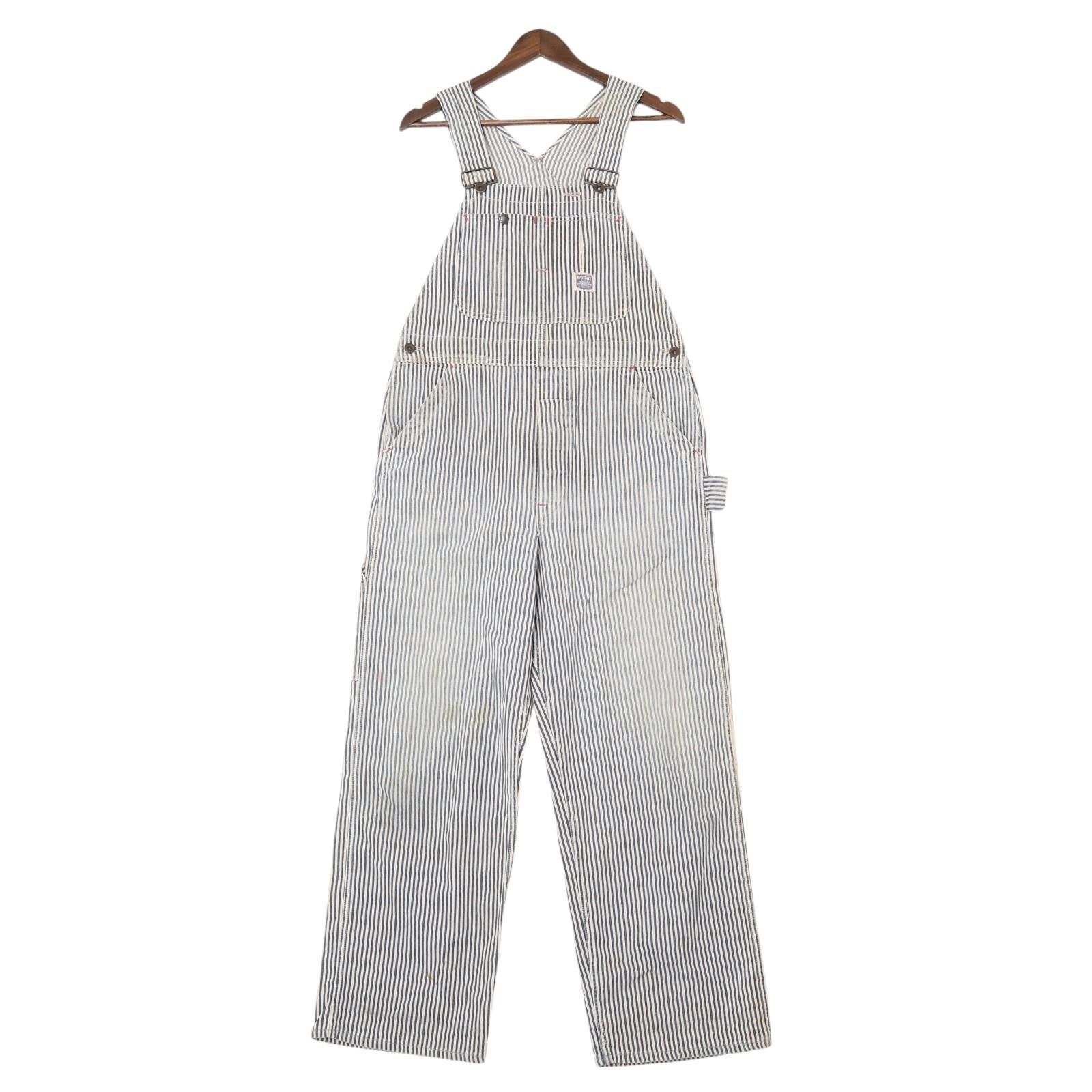 50s PAY-DAY ヒッコリー オーバーオール ヴィンテージ 古着 50s 50年代 PAY DAY オーバーオール ヴィンテージ ヒッコリー
