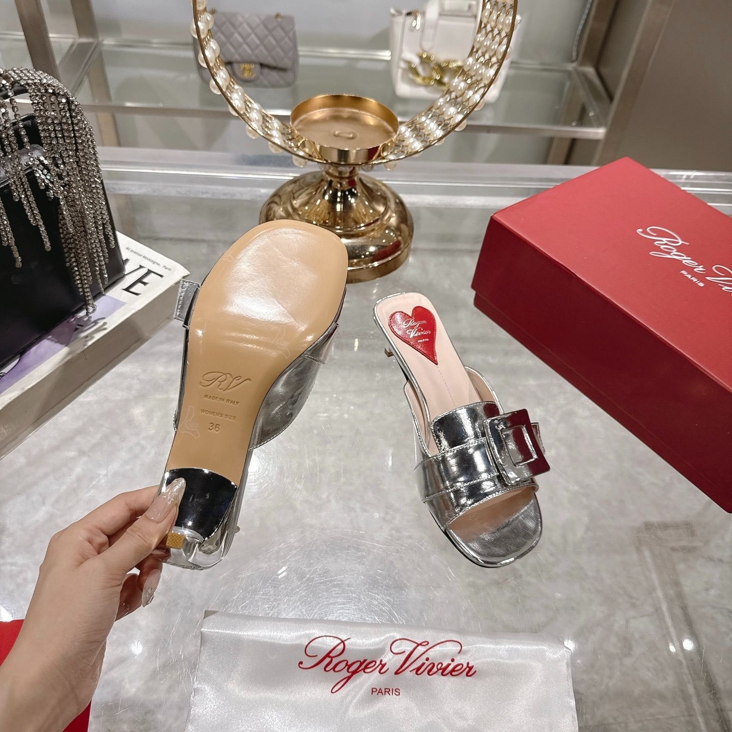 ◆ ROGER VIVIER ◆ サンダル Women's sandals | Roger Vivier