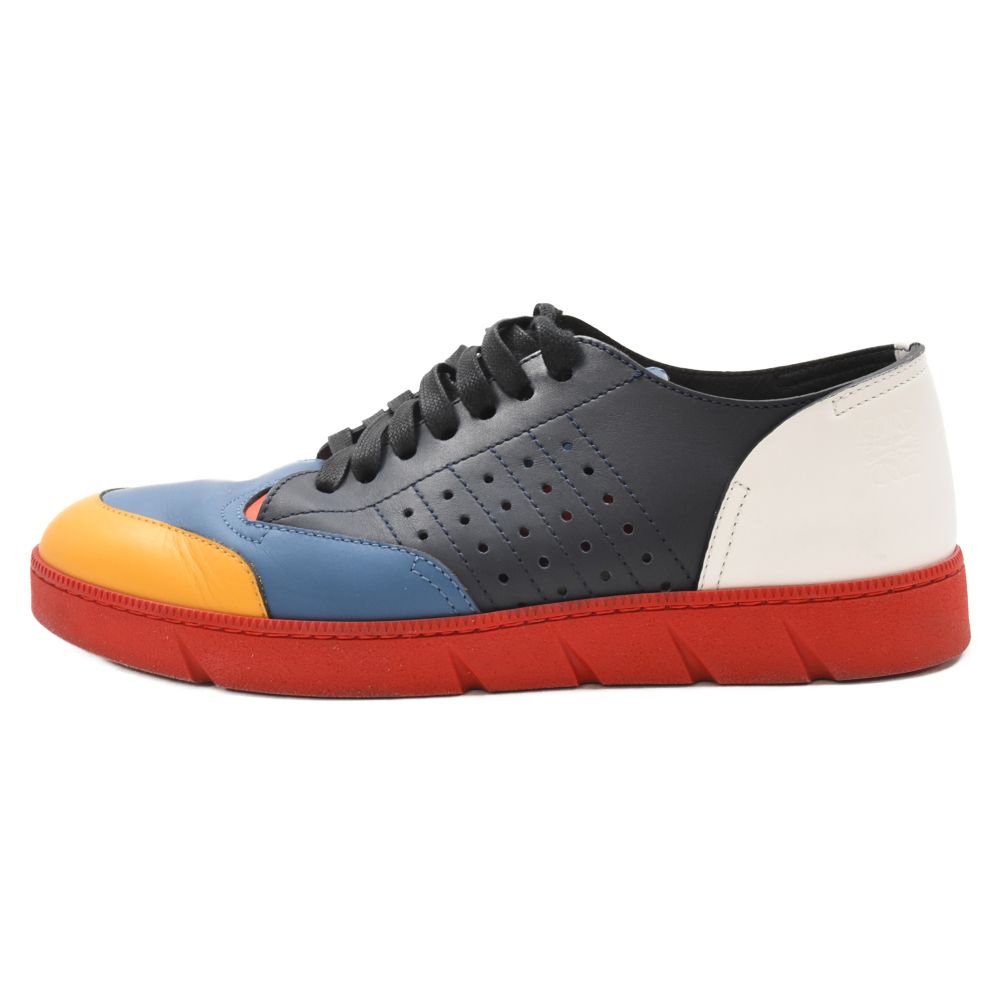 LOEWE ロエベ SNEAKER マルチカラーローカットスニーカー シューズ マルチ 581511305センチワイズ