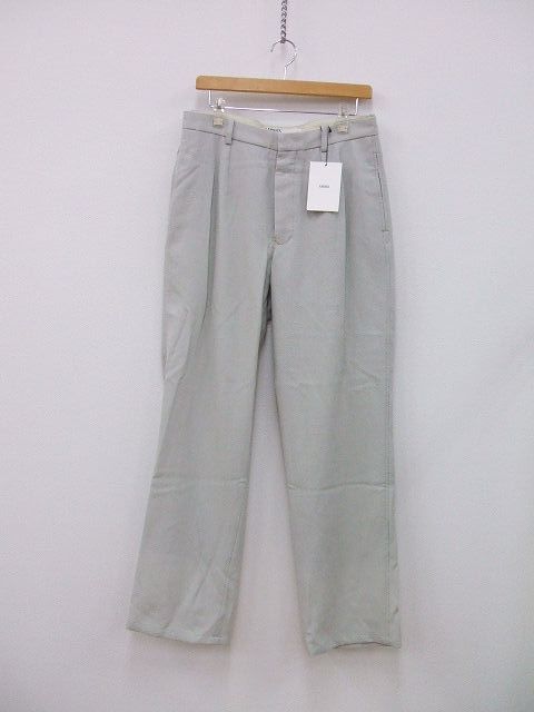 RAKINES Rigid washer tropical R-pants 定価49500円 別注 パンツ 2021FW ライトグレー メンズ ラキネス 2-0801M∞
