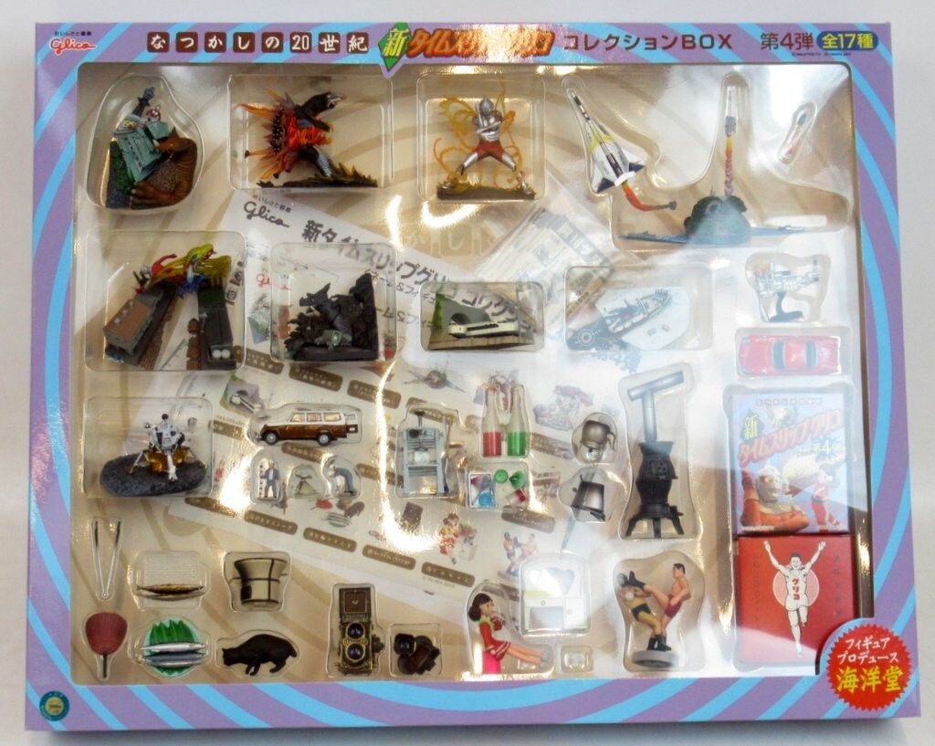 【海洋堂】タイムスリップグリコ　コレクションBOX 第4弾　シール付き 海洋堂】タイムスリップグリコ コレクションBOX 第4弾 シール