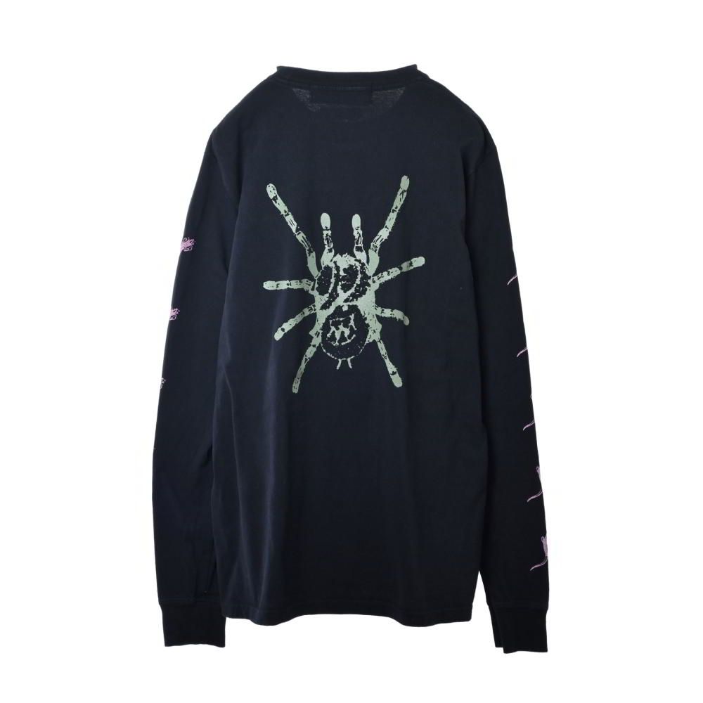 UNDERCOVER × SKOLOCT プリント ロングTシャツ 3 ブラック