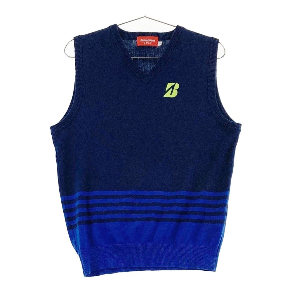 サイズ：M BRIDGESTONE GOLF ブリヂストンゴルフ ニット ベスト