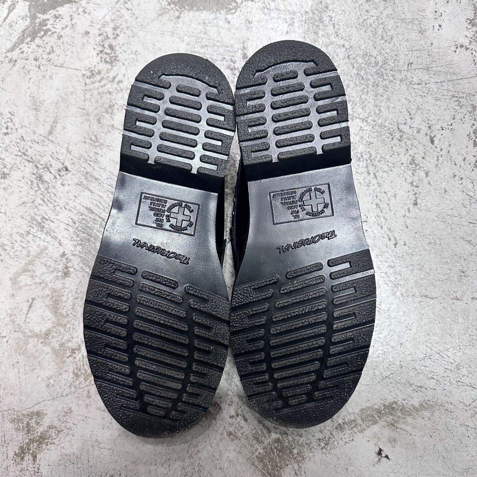 極美品　ドクターマーチン　12916　ダブルTストラップベルトレザーシューズ　黒 Dr.Martens メリージェーン 12916 黒 ダブルTストラップ ベルト