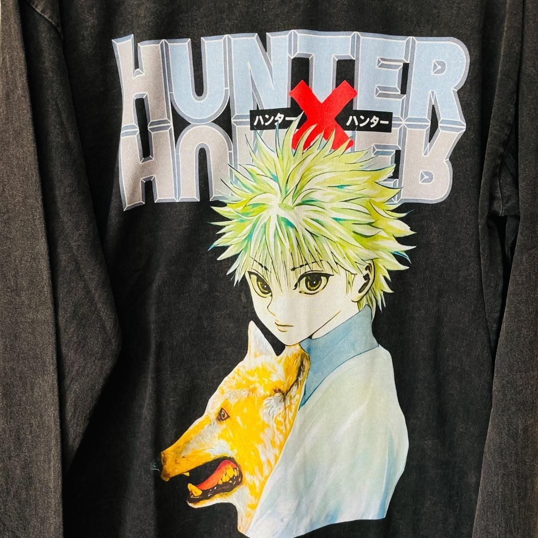 ハンターハンター キルア メンズ ロンT 長袖 秋 冬 L XL クラピカ