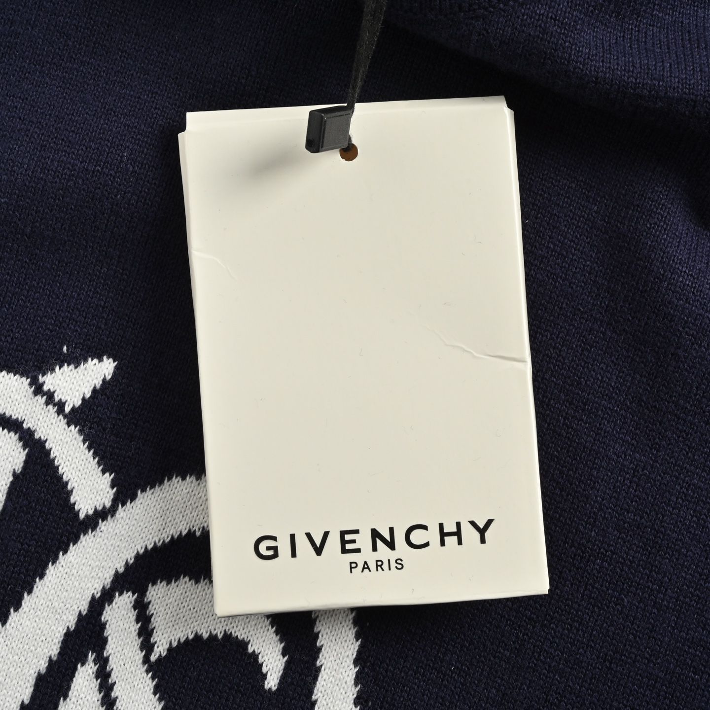 今日特価】GIVENCHY 25ss ロゴジャガードニット T シャツ - メルカリ