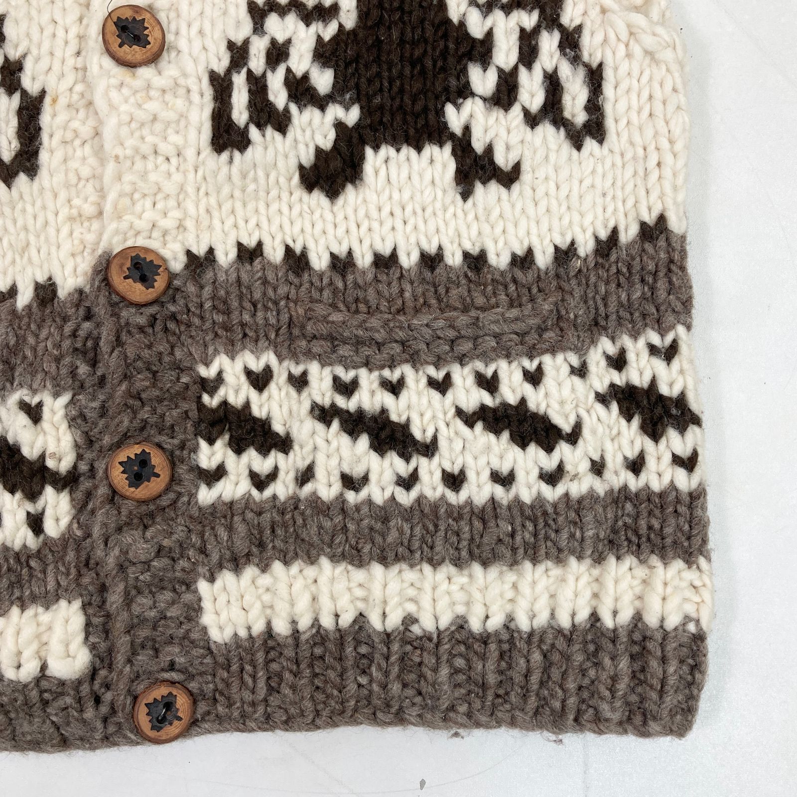 ◇ 【古着】 MARK カウチンニット ベスト セーター 肉厚