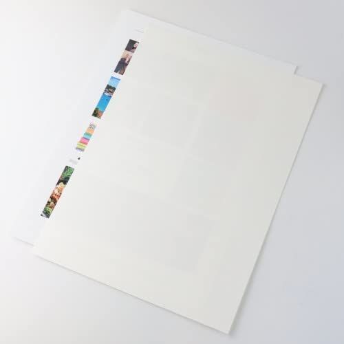 松本洋紙店(Matsumoto Paper)コットン和紙ラベル 総厚 0.25mm A4サイズ 100枚