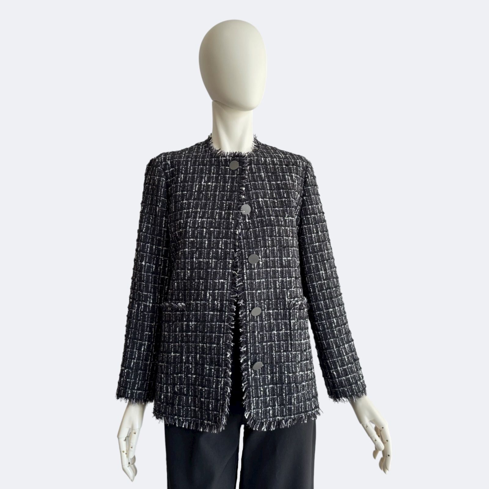 力強い theory luxe セオリーリュクス ツイードジャケット レディース ♥