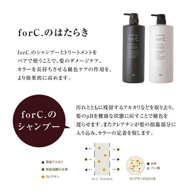 003 プロアクション フォーシー シャンプー トリートメント 3L セット no3 ナンバースリー プロアクション フォーシー シャンプー