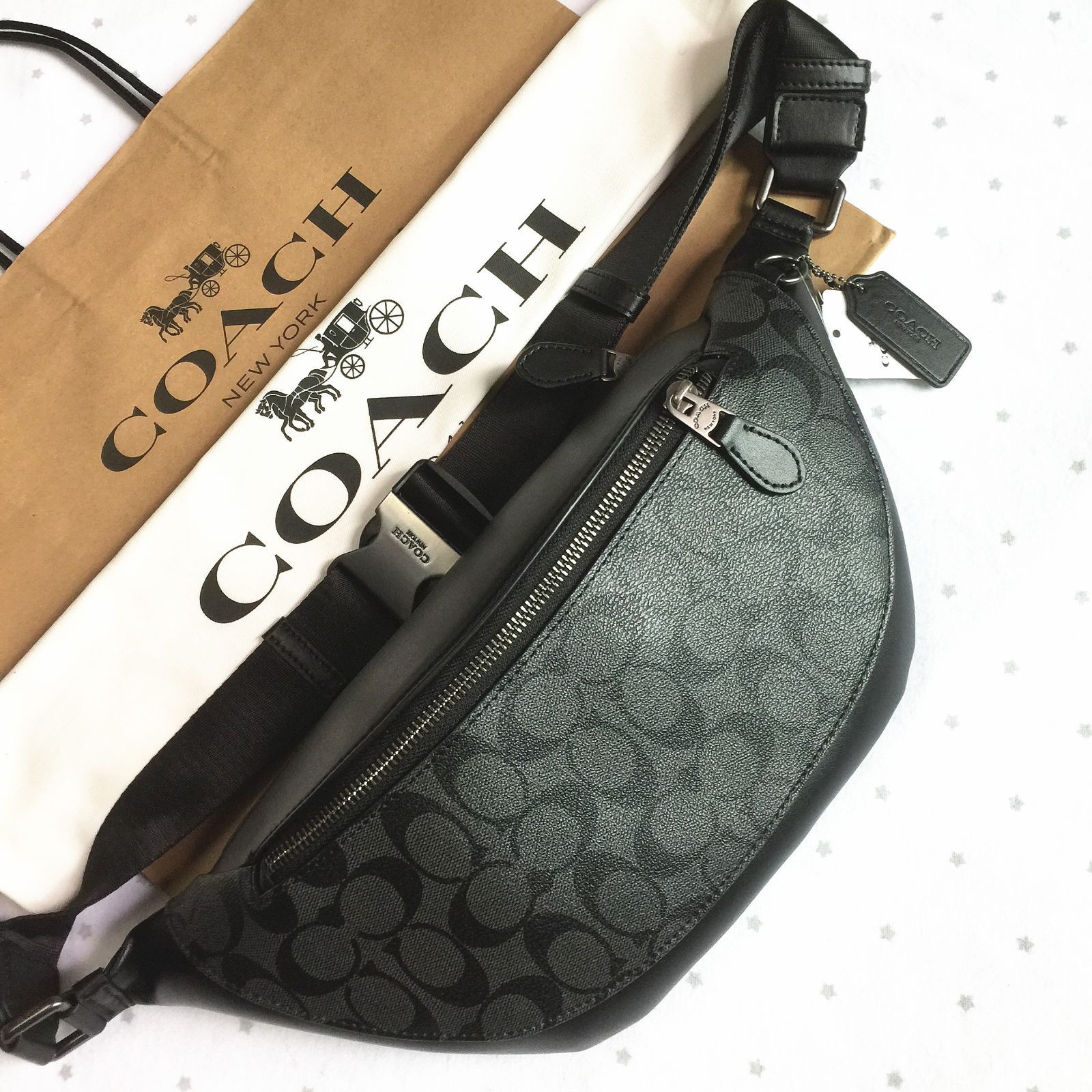 セール中】COACH コーチバッグ F78777 ボディーバッグ ベルトバッグ 