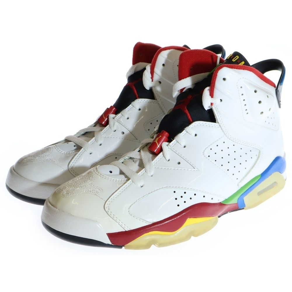 【限定】エアジョーダン6 オリンピック27.0cm NIKE (ナイキ) 【観賞用 2008年製】 AIR JORDAN 6 RETRO OLYMPIC
