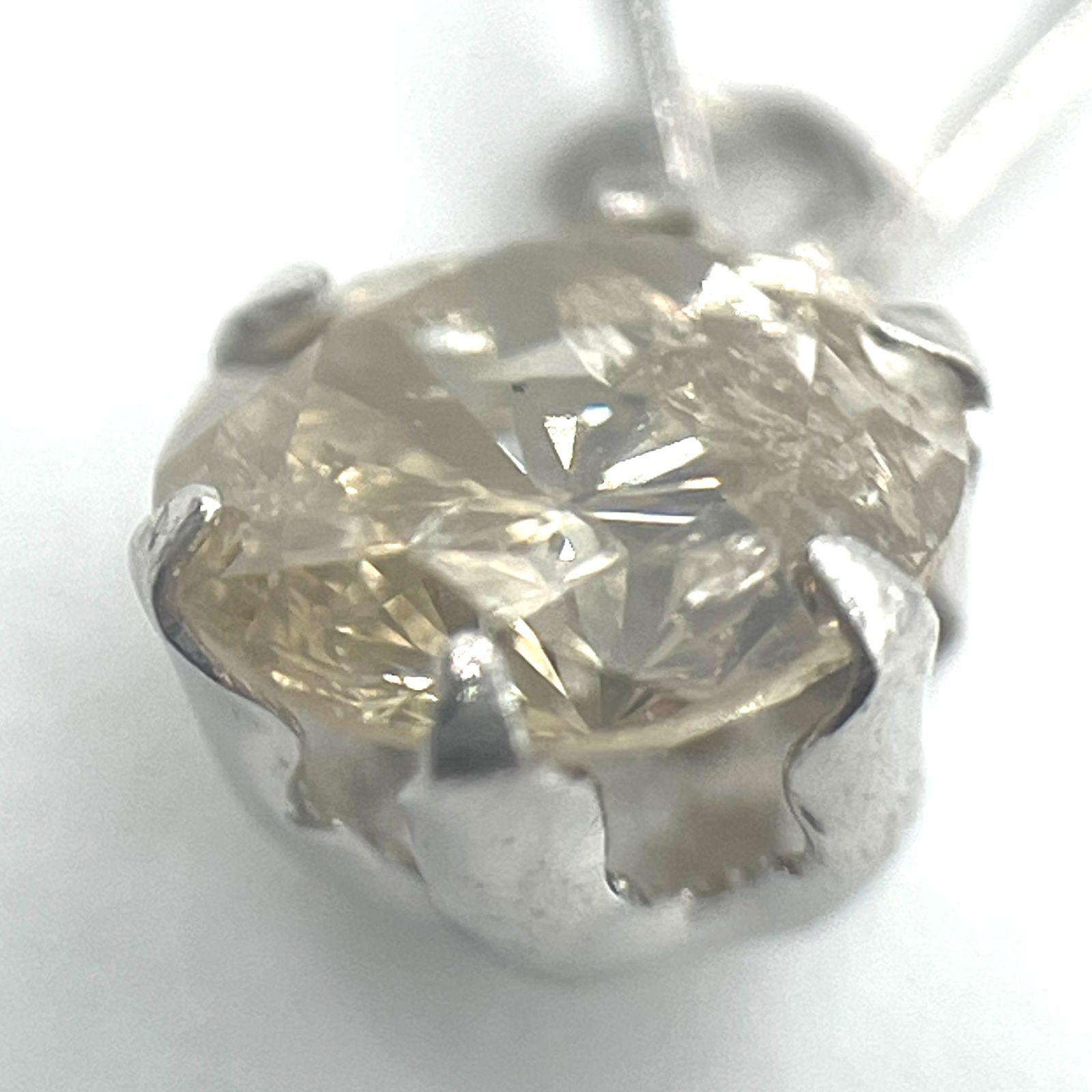 ネックレス ペンダントトップ Pt900 プラチナ ダイヤモンド 0.4ct