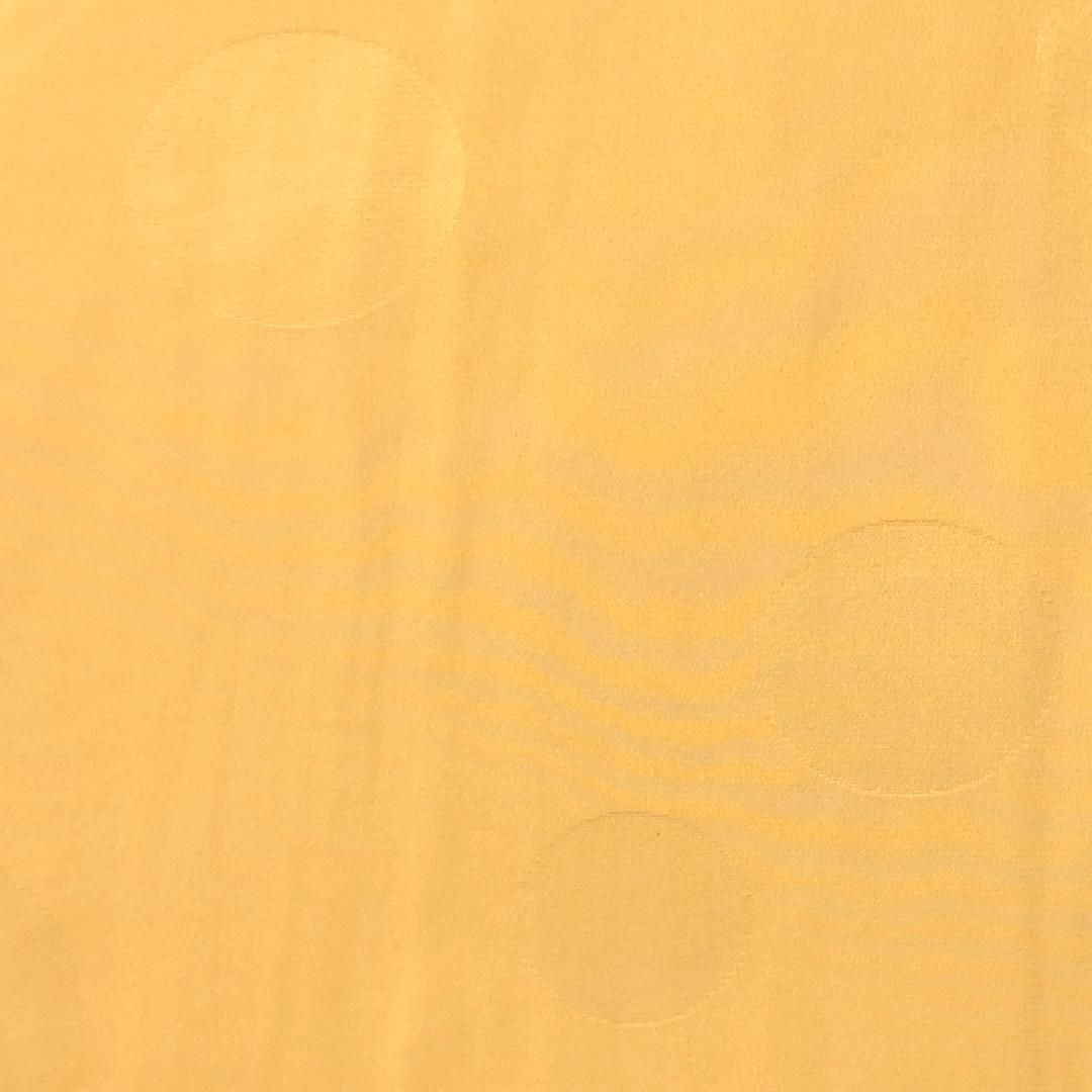 長襦袢 単衣 水玉模様 薄柑子色 J-349 NICORILABO_COM