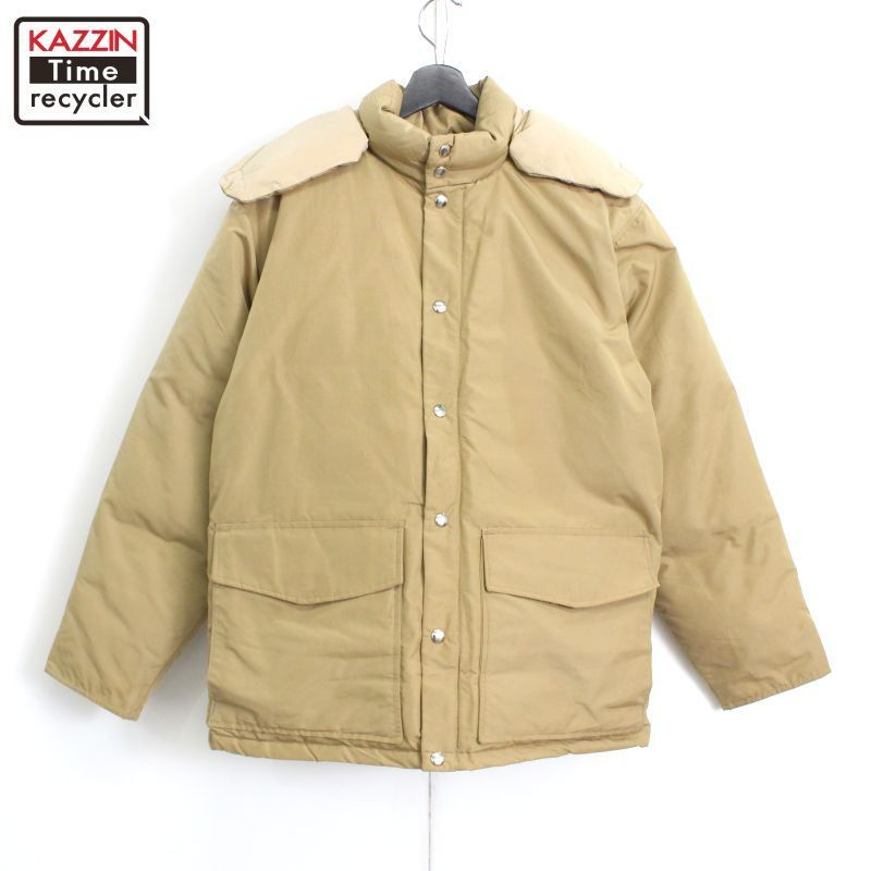 70s vintage L.L.Bean 筆記体タグ グースダウン ダウンジャケット メンズ 表記Mサイズ